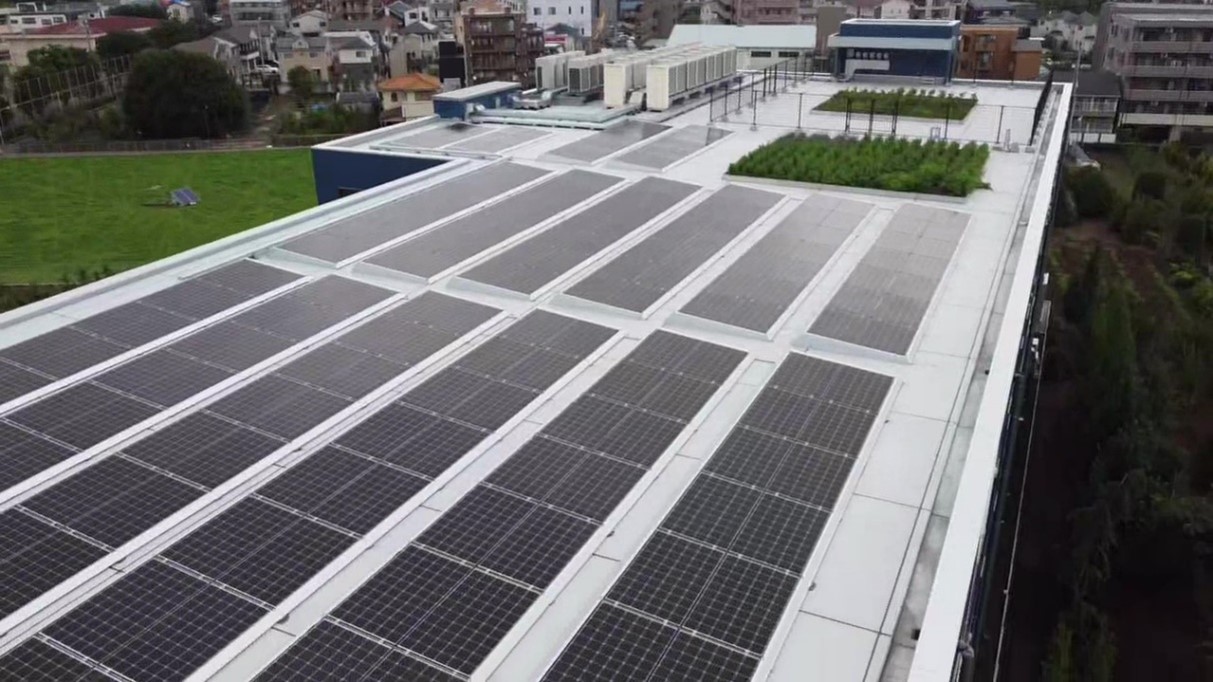 新設工場に太陽光発電と産業用蓄電池でbcp対策を 株式会社ホロン様 事例紹介 横浜環境デザイン